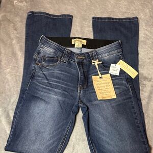 Democracy Women's Dark Blue Boot Cut Jeans